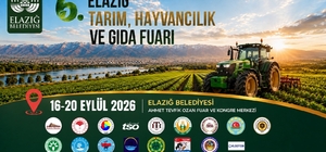 Elazığ'da Tarım, Hayvancılık ve Gıda Fuarı gerçekleştirilecek