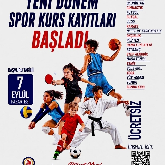 Denizli Büyükşehir'den 7'den 70'e ücretsiz spor imkanı
22 farklı branşta sp...