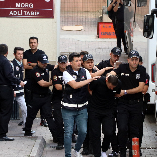 Kayseri'deki suç örgütü operasyonunda 32 şüpheli adliyede