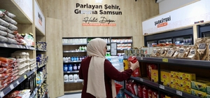 Yöresel ürünlerin yeni adresi Saathane Meydanı
