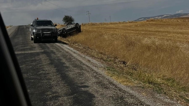 Kontrolden çıkan otomobil takla attı
Sivrihisar'daki kazada şans eseri yaralanan olmadı