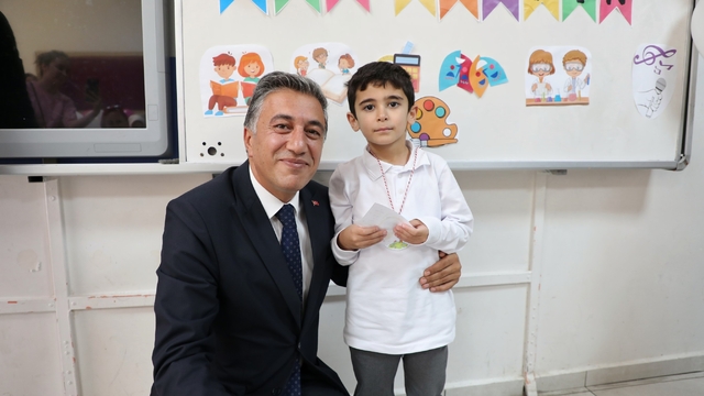 Ağrı'da öğrencilerin okul heyecanı uyum haftasıyla başladı