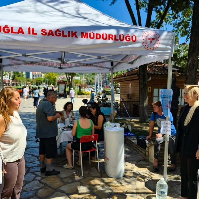 Menteşe'de Halk Sağlığı Haftası etkinliği