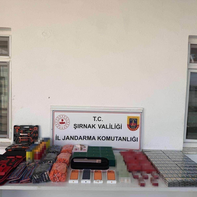 Şırnak'ta jandarmadan kaçakçılık operasyonu