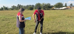 Iğdır'da tarım arazilerinin korunması için arazi etüt çalışması yapıldı