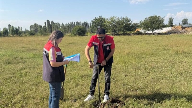 Iğdır'da tarım arazilerinin korunması için arazi etüt çalışması yapıldı
