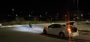 Çorum'da otomobil ile motosiklet çarpıştı: 1 yaralı