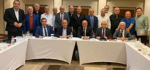 ASKK 17. Bölge ASKF Başkanları Toplantısı'na Başkan Tosun'da katıldı