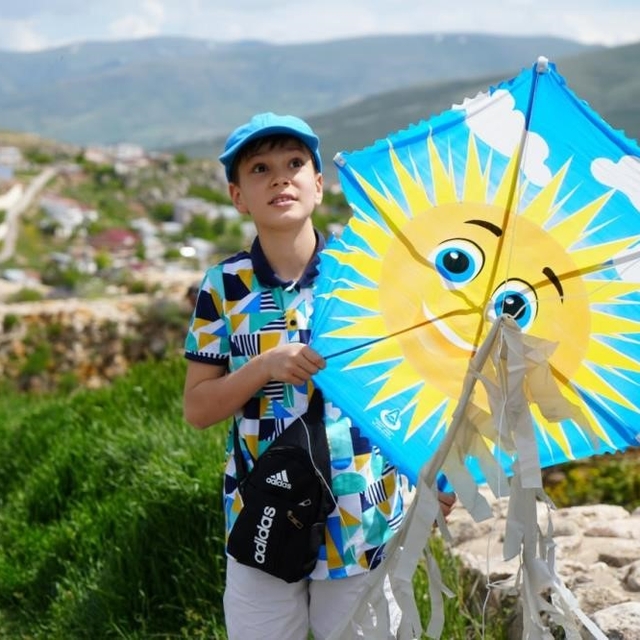 Bayburt'ta uçurtmalar Gazze'deki çocuklar için uçurulacak