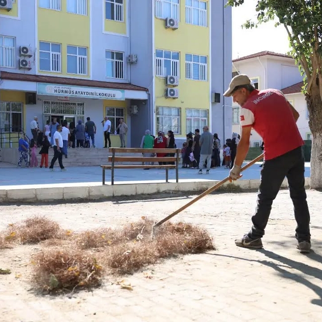 İncirliova'da okullar yeni eğitim yılına hazırlanıyor
