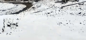 Rize'nin yaylalarına Eylül'de kış geldi, 3 bin 100 metre yükseklikte buluna...