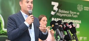 Balıkesir Tarım ve Hayvancılık Fuarı 24 Eylül'de kapılarını açacak
Akın: "Ü...
