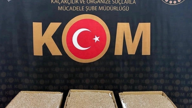 Yozgat'ta doldurulmuş makaron ele geçirildi
