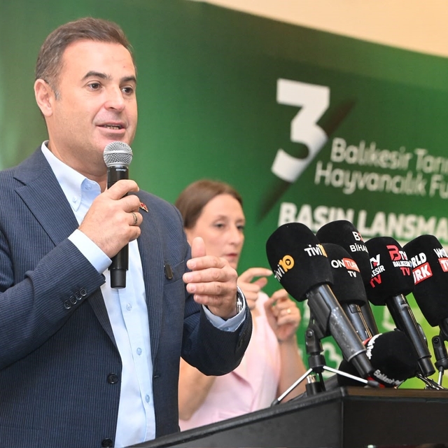 Balıkesir Tarım ve Hayvancılık Fuarı 24 Eylül'de kapılarını açacak
Akın: "Ü...
