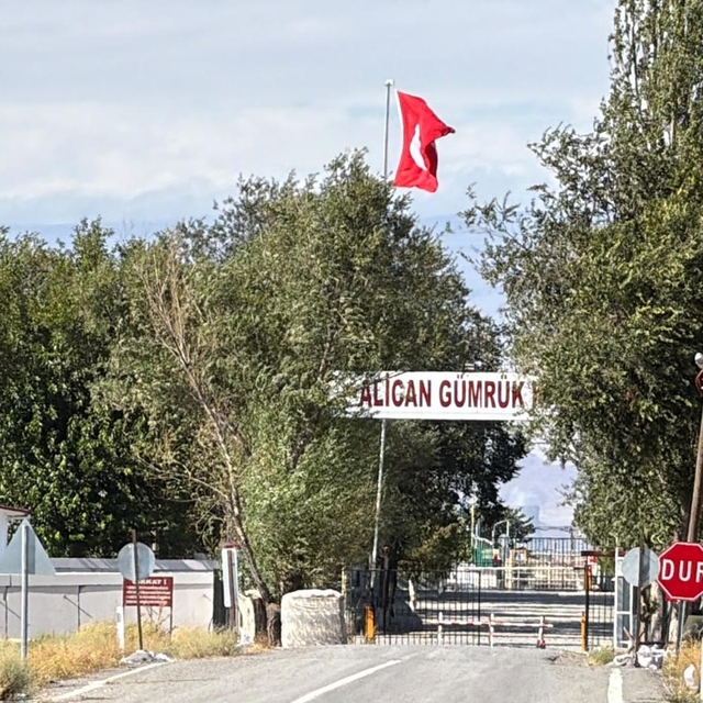 Ermenistan'a açılan Alican Gümrük Kapısı'nda çalışmalar sürüyor
