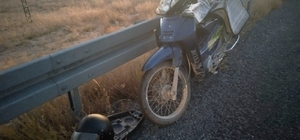 Kayseri'de bariyerlere çarpan motosikletin sürücüsü öldü