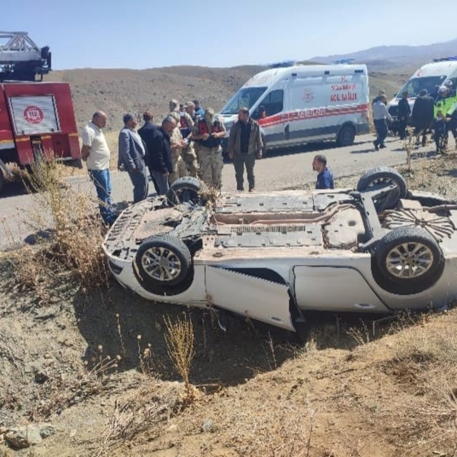 Van'da trafik kazası: 1 yaralı