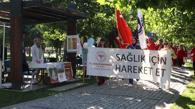 Karaman'da Halk Sağlığı Haftası etkinliği düzenlendi