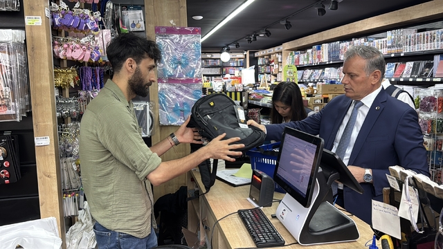 Samsun'da 300 kırtasiye işletmesinde 50 bin ürün denetlendi