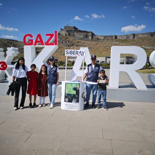 Kars'ta dolandırıcılara karşı sanal kalkan: Polis sahaya indi
