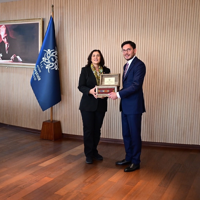 Başkan Çerçioğlu, Başkan Yazıcıoğlu'nu makamında ağırladı