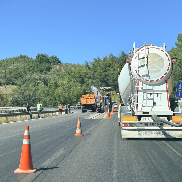 Bursa'ya gelecekler dikkat
Dürdane rampasında trafik yoğunluğu