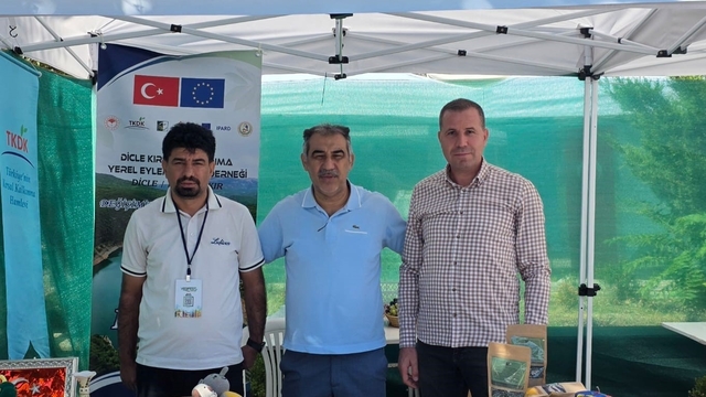Dicle'nin yerel ürünleri ve lezzetleri Ankara'da görücüye çıktı