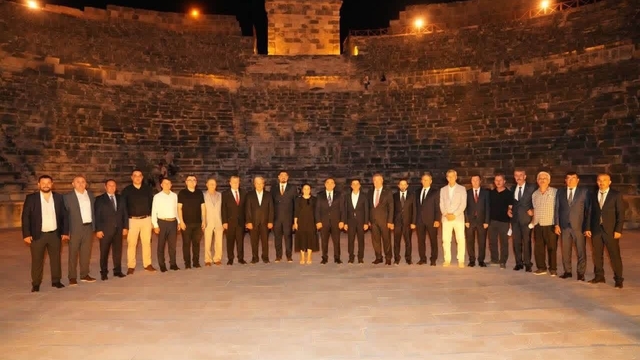 Seydikemer Belediyesi Meclisi Tlos Antik Kenti'nde toplandı