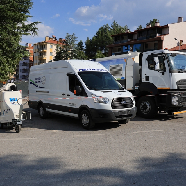Çameli Belediyesinin araç filosu güçleniyor
