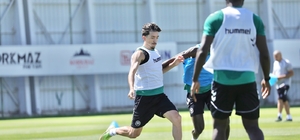 Konyaspor, Trabzonspor maçı hazırlıklarını sürdürdü