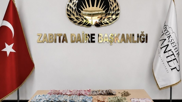 Gaziantep'te kadın dilencinin üzerinden 64 bin TL çıktı