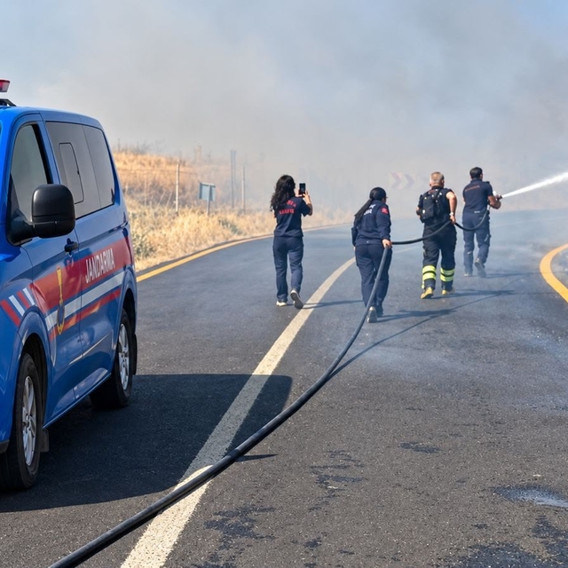 Adıyaman'da itfaiye ekipleri 3 ayda 889 olaya müdahale etti