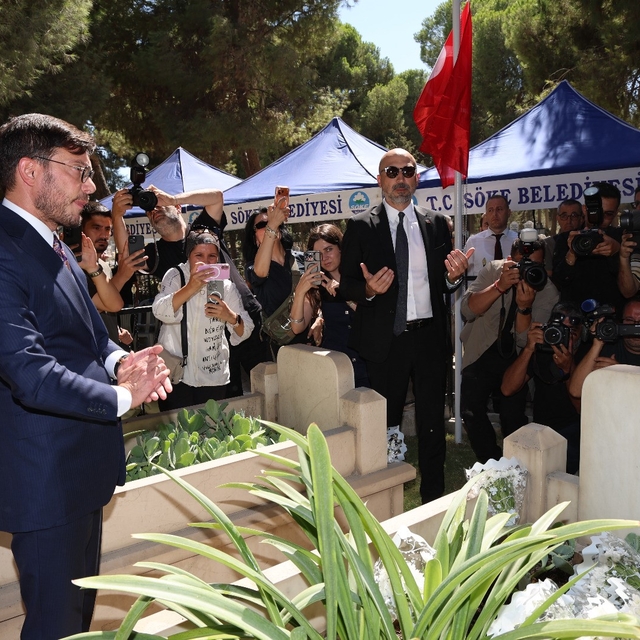 Süper Vali Recep Yazıcıoğlu Söke'de anıldı