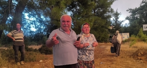Yangını gözyaşları içinde izlediler
