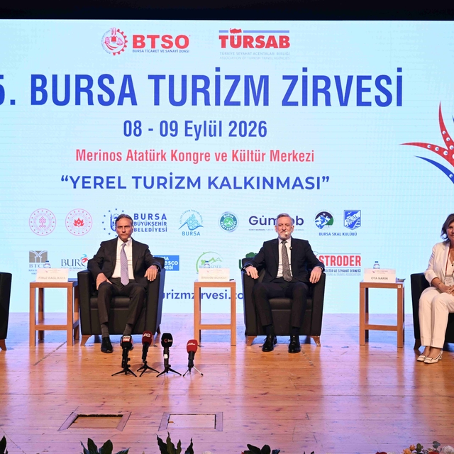 Bursa Turizm Zirvesi 'Yerel Kalkınma' temasıyla başladı
BTSO Yönetim Kurulu...