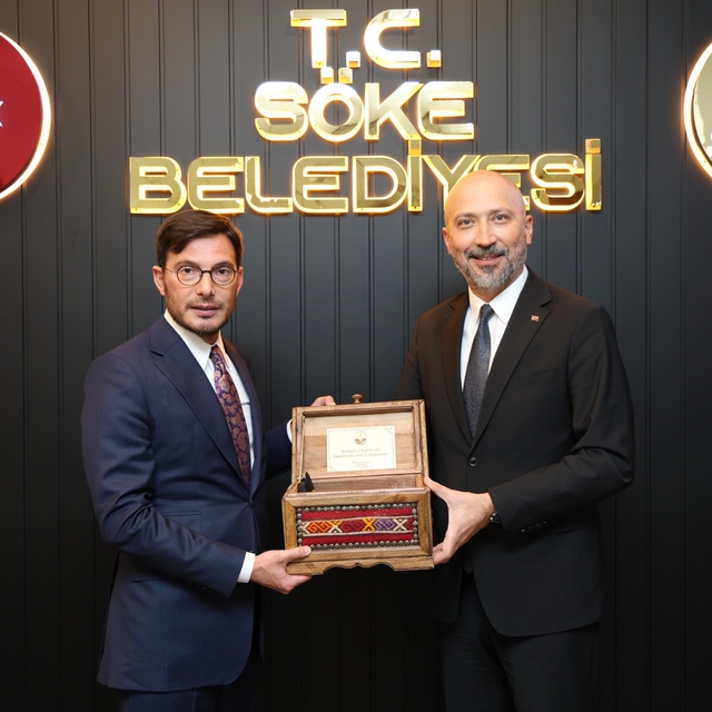 Tokat Belediye Başkanı Yazıcıoğlu, Başkan Arıkan'la görüştü