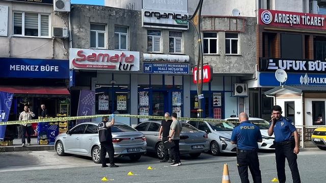 Rize'de silahlı saldırı; 1 yaralı