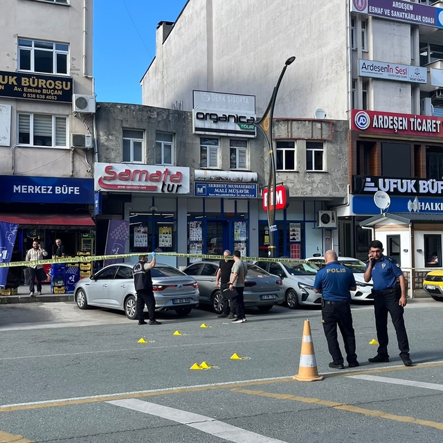 Rize'de silahlı saldırı; 1 yaralı