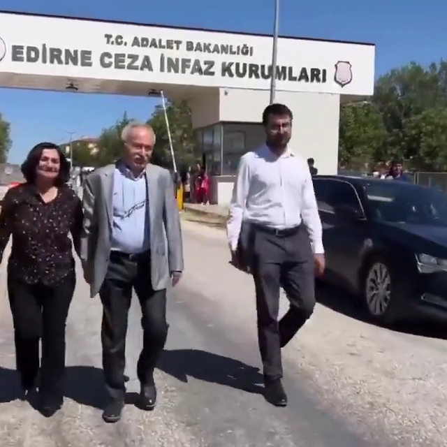 Eski Diyarbakır Büyükşehir Belediyesi Eş Başkanı Mızraklı, Edirne Cezaevi'n...