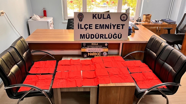 Kula'da zehir tacirlerine darbe: 1 şüpheli tutuklandı