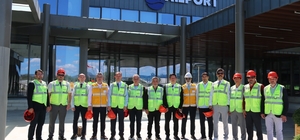Karabük TSO heyeti, Karabük Lojistik Merkezi için Railport'u inceledi
