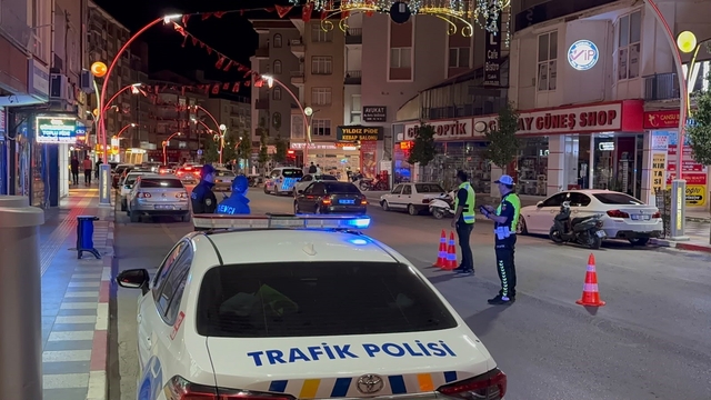 Çorum'da trafik denetimi: 28 araç sürücüsüne ceza