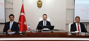 Vali Yamlı Başkanlığında, Eğitim kurumu müdürleri toplantısı düzenlendi
