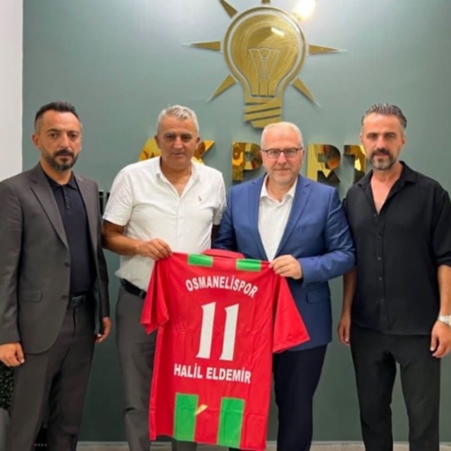 Osmanelispor'dan Milletvekili Eldemir'e ziyaret
