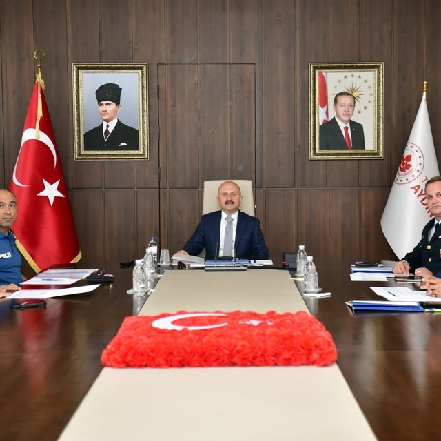 Aydın'da üniversite ve yurtlarda güvenlik konusu görüşüldü