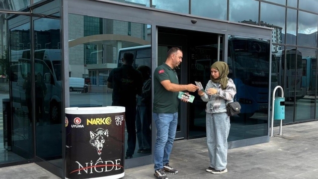 Niğde'de 778 kişiye narkotik bilgilendirmesi