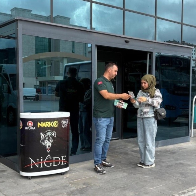 Niğde'de 778 kişiye narkotik bilgilendirmesi