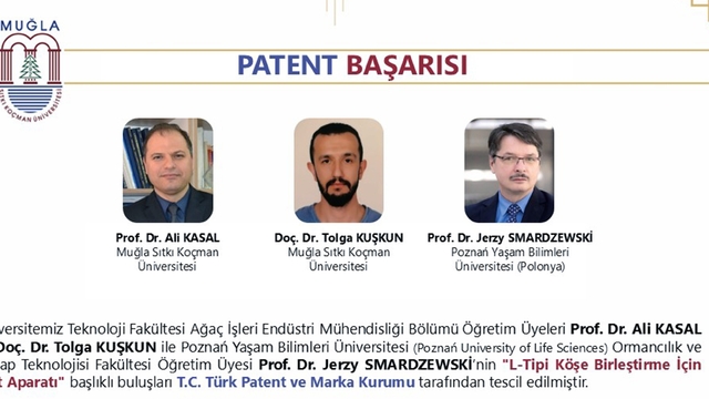 MSKÜ'den mobilya sektörüne 2 yenilikçi buluş