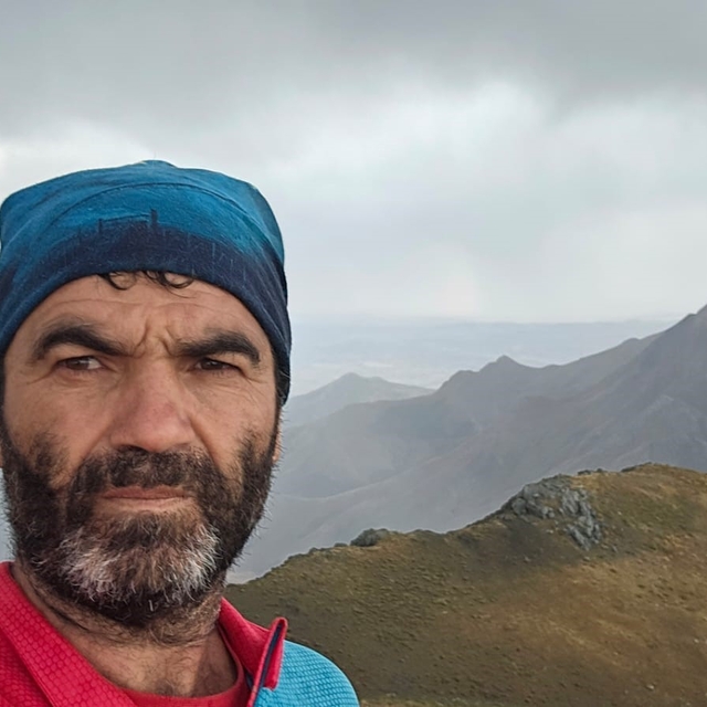 Sporcu Aktürk'ten Akdağ'a solo tırmanış