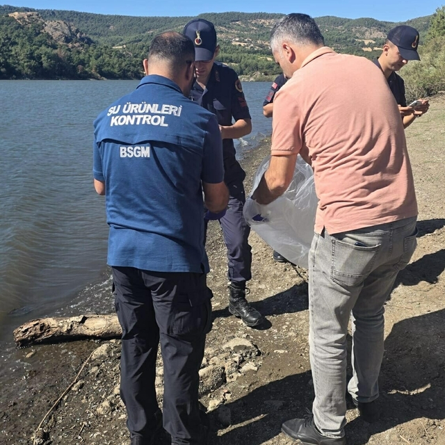 Çanakkale'de barajdaki balık ölümlerine inceleme